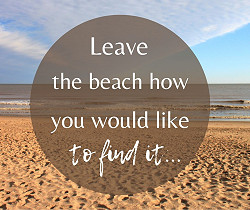 Leave our beaches clean