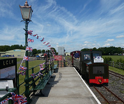 Platinum Jubilee celebrations in Skegness on the Lincolnshire Coast Light Railway