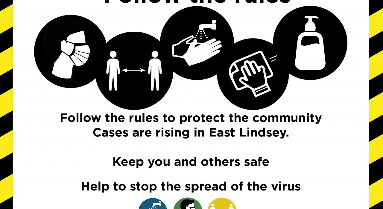 Covid EAST LINDSEY Infographics
